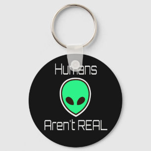 Chaveiro Humanos não são Alienígena Verde REAL