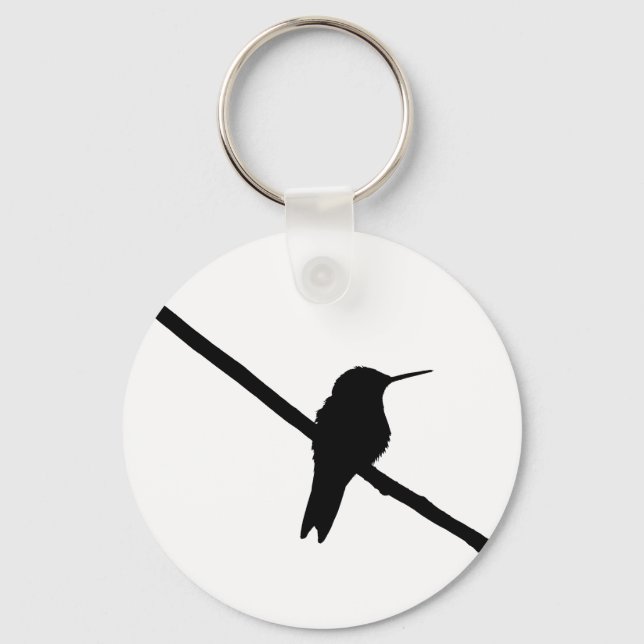 Chaveiro Hummingbird Silhouette (Frente)
