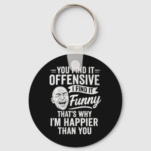 Chaveiro Humor Adulto Feminino Engraçado Sarcástico Ofensiv