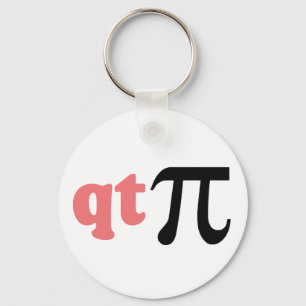 Chaveiro Humor da matemática - T bonito Pi