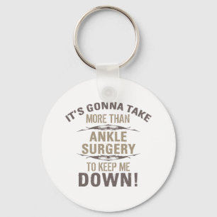 Chaveiro Humor de Cirurgia do Ankle