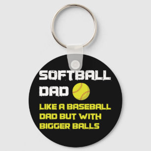 Chaveiro Humor do Pai do Softball Player