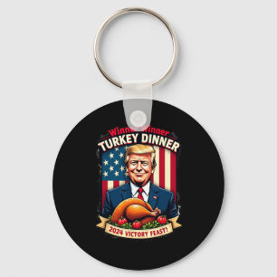 Chaveiro Humor Engraçado Vencedor do Trump Janta Turquia