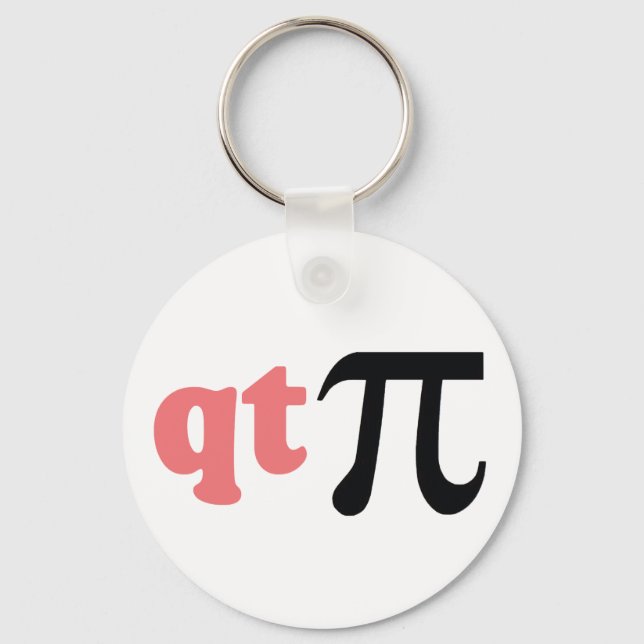 Chaveiro Humor Matemático - Tee Pi Bonito (Frente)