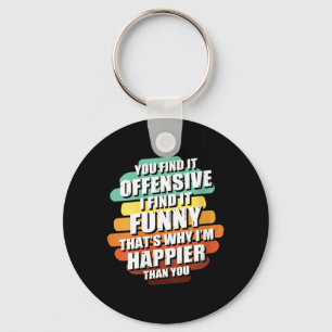 Chaveiro Humor Sarcástico Ofensivo Divertido Feminino Citaç