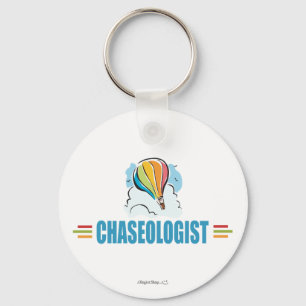 Chaveiro Humorous Hot Air Ballooning