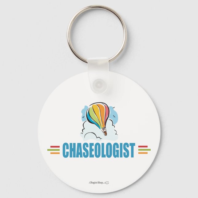Chaveiro Humorous Hot Air Ballooning (Frente)