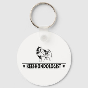 Chaveiro Humorous Keeshond