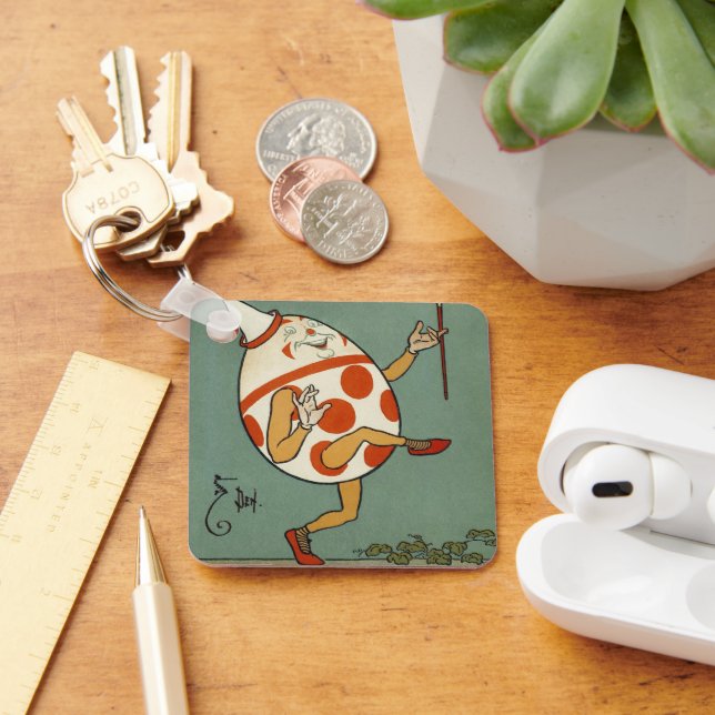 Chaveiro Humpty Dumpty, Vintage Mãe Ganha Rhyme (Mesa)