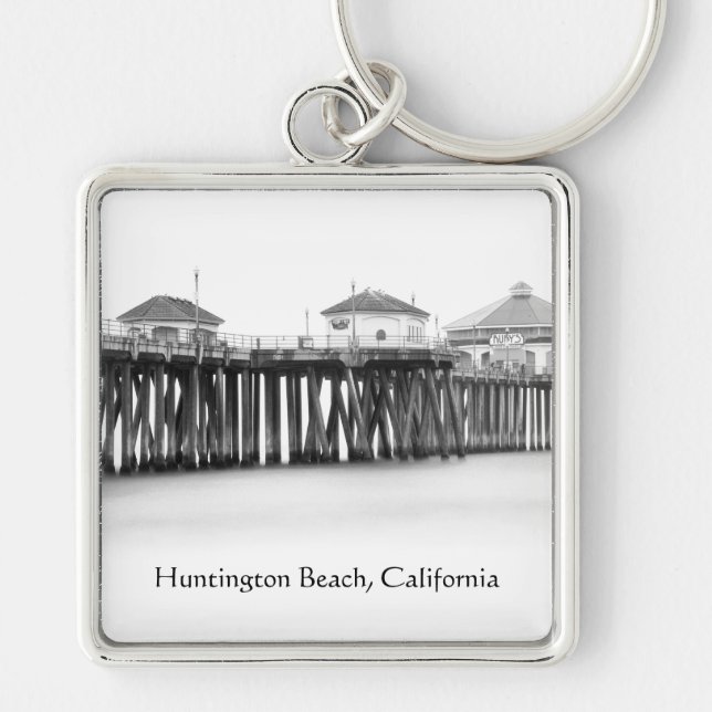 Chaveiro Huntington Beach, California Pier (Frente)