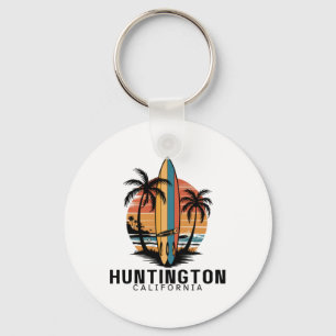 Chaveiro Huntington Beach Califórnia Surfando Surfista