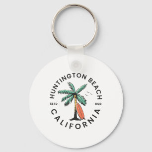 Chaveiro Huntington Califórnia Praia Surf Verão Férias F