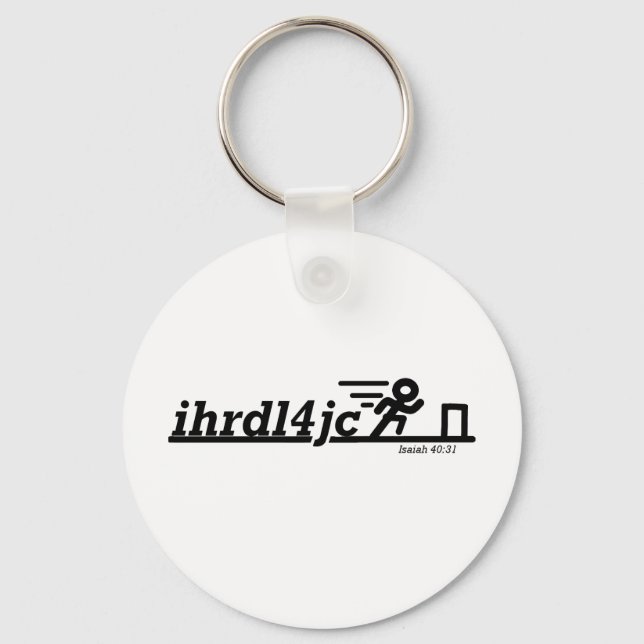 Chaveiro Hurdle For Jesus (Frente)