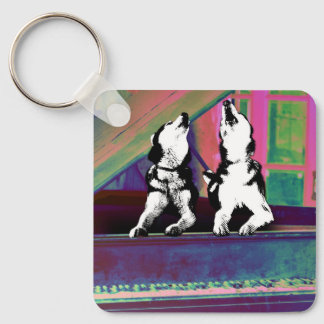 Chaveiro Huskies Howlin' Blues Keychain