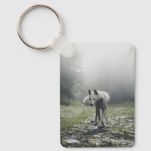 Chaveiro Husky Siberiano Branco