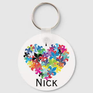 Chaveiro I <3 Nick