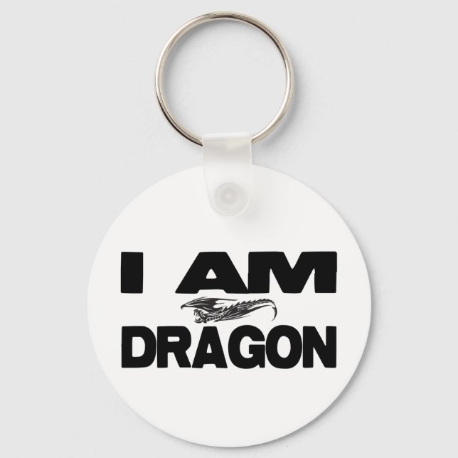 Chaveiro I Am Dragon (Frente)