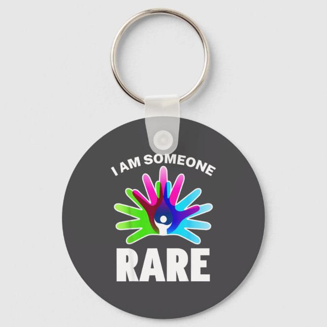 Chaveiro I Am Rare Disease Awareness Shirt - Rare Disease D (Frente)