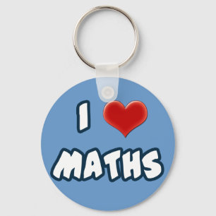Chaveiro I AMO MATEMÁTICA