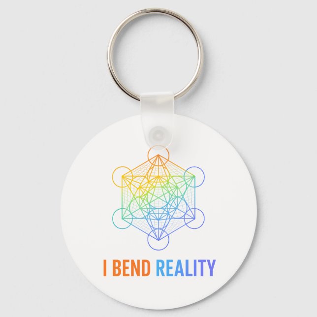 Chaveiro I Bend Reality – Sacred Geometry Energy Design (Frente)