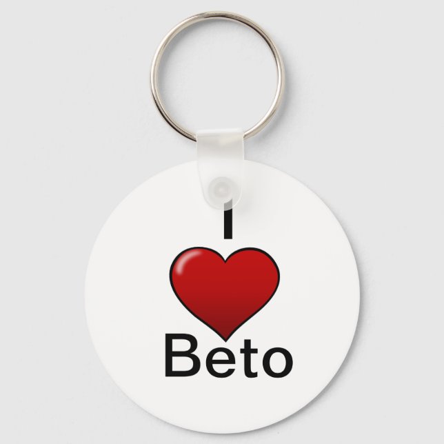 Chaveiro I ♥ Beto (Frente)