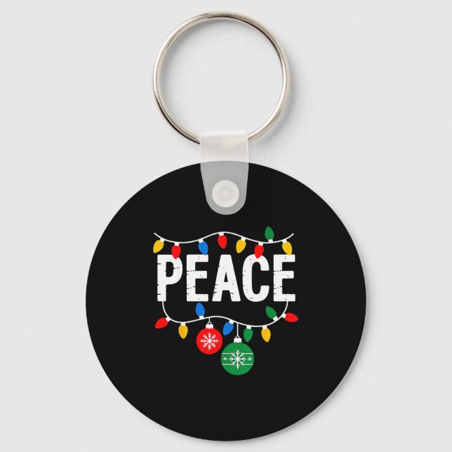 Chaveiro I Come In Peace Matching Family Christmas Couple  (Frente)