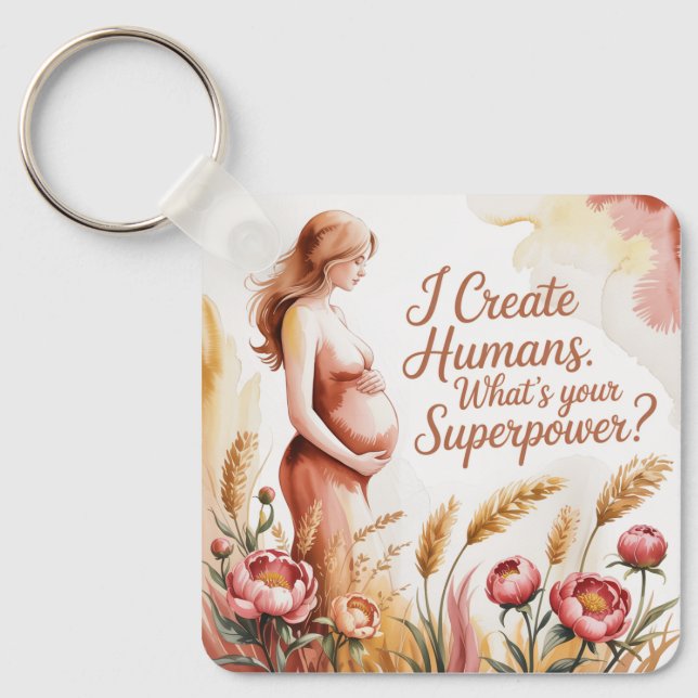 Chaveiro I Create Humans. What’s Your Superpower (Frente)