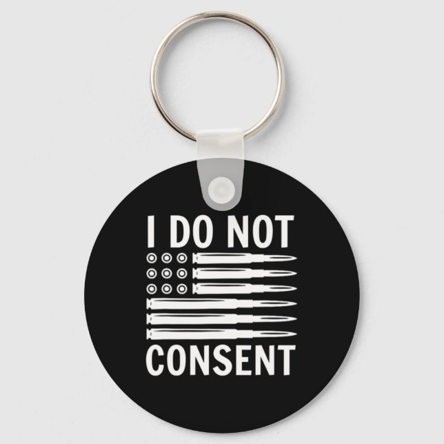 Chaveiro I Do Not Consent Republican Conservative Comply Fr (Frente)