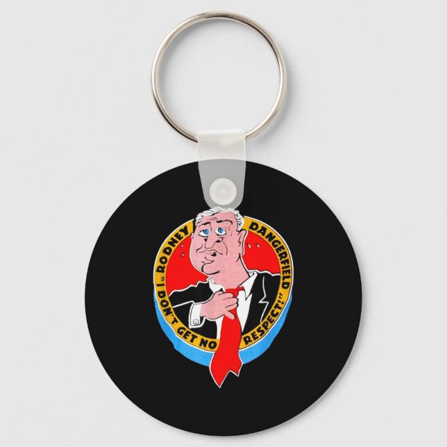 Chaveiro I Don't Get No Respect Dangerfield Uni-adults Blac (Frente)