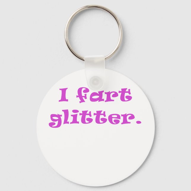 Chaveiro I Fart Glitter (Frente)