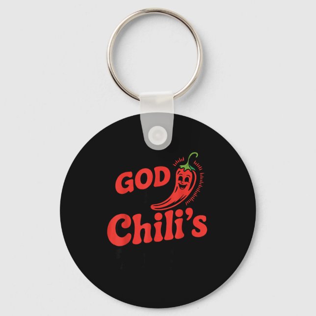 Chaveiro I Feel God In This Chili S Tonight.  (Frente)