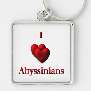 Chaveiro I Heart Abyssinias