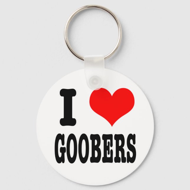 CHAVEIRO I HEART (AMOR) GOOBERS (Frente)