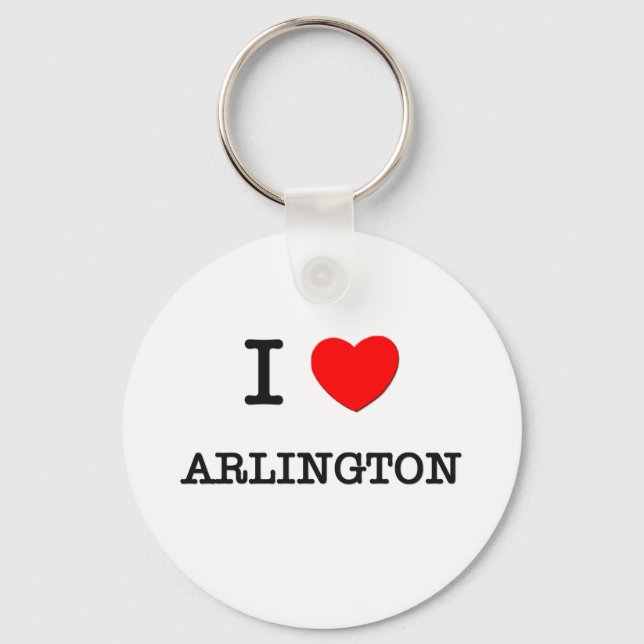 Chaveiro I Heart ARLINGTON (Frente)