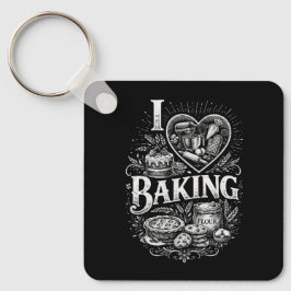 Chaveiro I Heart Baking