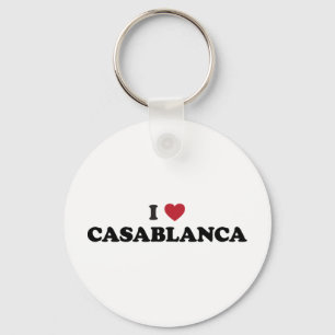 Chaveiro I Heart Casablanca Morocco
