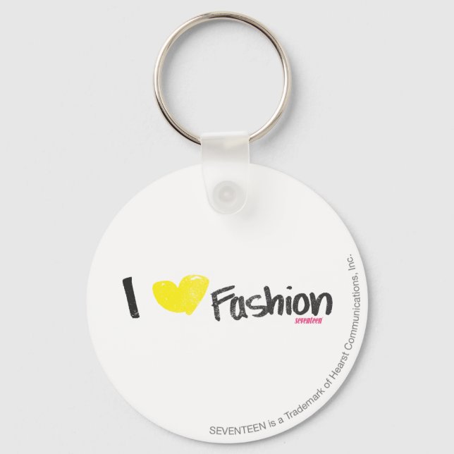 Chaveiro I Heart Fashion (Frente)