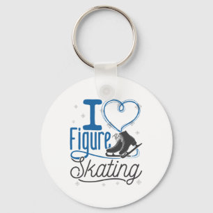 Chaveiro I Heart Figure Skating