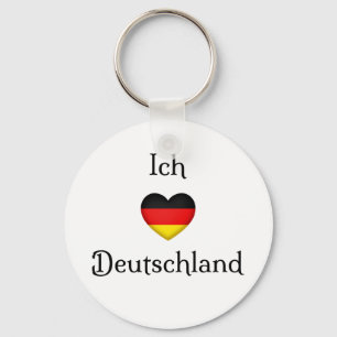 Chaveiro "I Heart Germany", Viajante do Orgulho Alemão