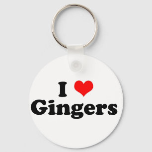 Chaveiro I Heart Gingers