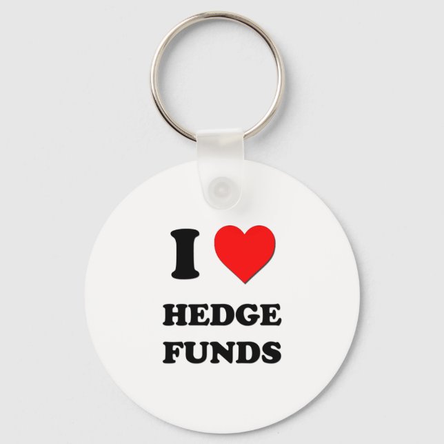 Chaveiro I Heart Hedge Funds (Frente)