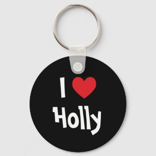 Chaveiro I Heart Holly