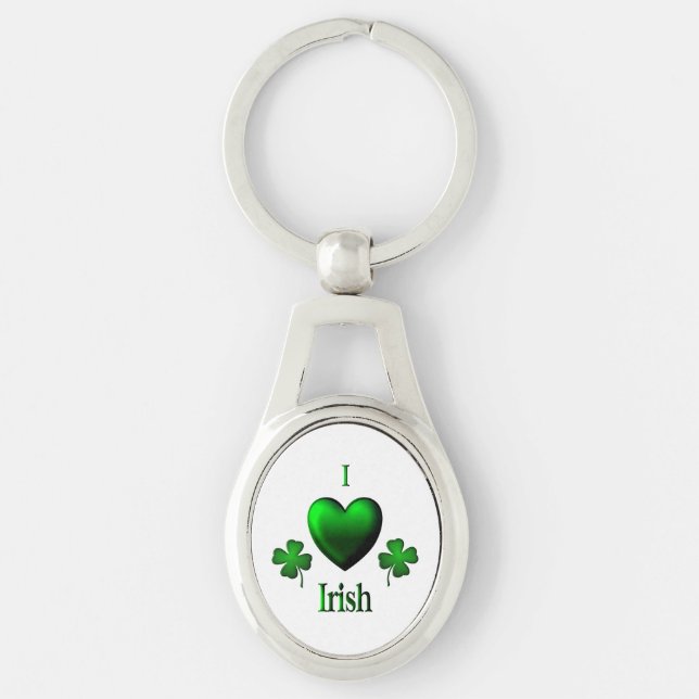 Chaveiro I Heart Irish (Frente)