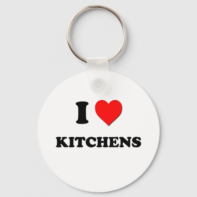 Chaveiro I Heart Kitchens (Frente)