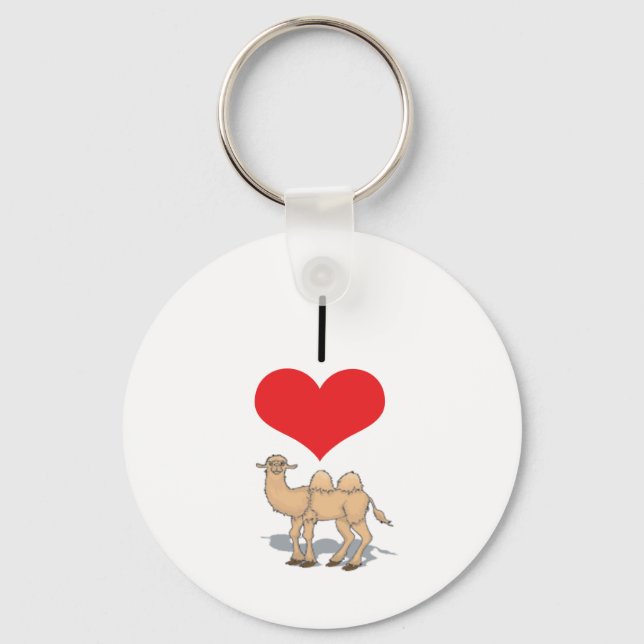 Chaveiro I Heart (Love) Camels (Frente)