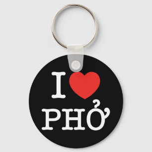 Chaveiro I Heart (Love) Pho