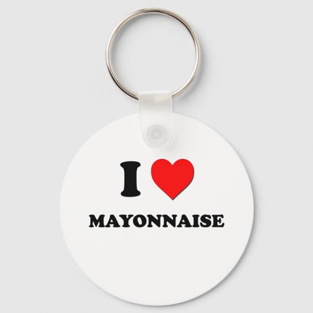 Chaveiro I Heart Mayonnaise (Frente)