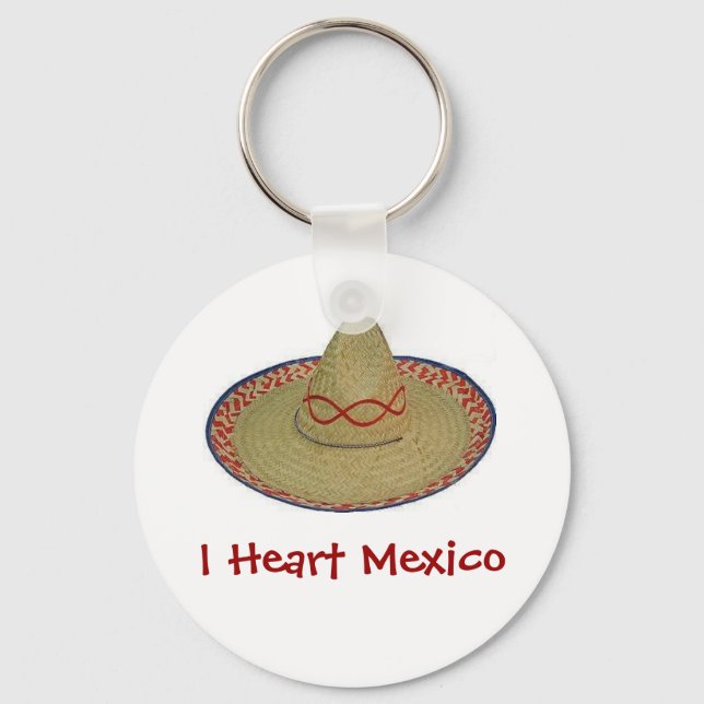 Chaveiro I Heart Mexico (Frente)