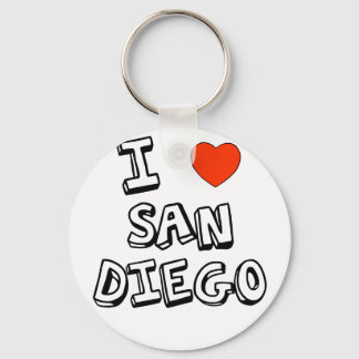 Chaveiro I Heart San Diego
