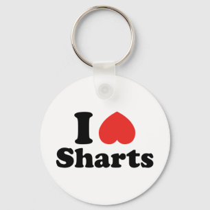 Chaveiro I Heart Sharts